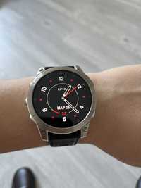 Смарт-часы Garmin EPIX Gen 2 Sapphire серебристый-белый
