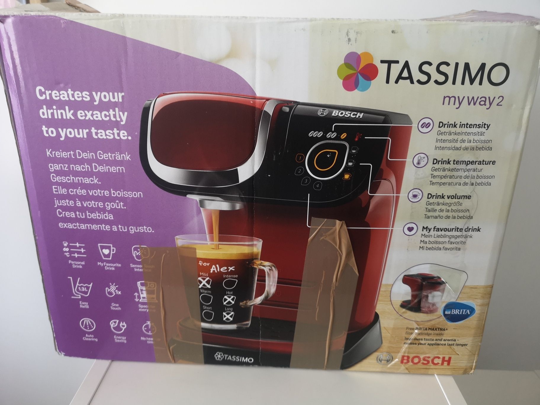Espressor Tassimo Bosch my way 2 TAS6503