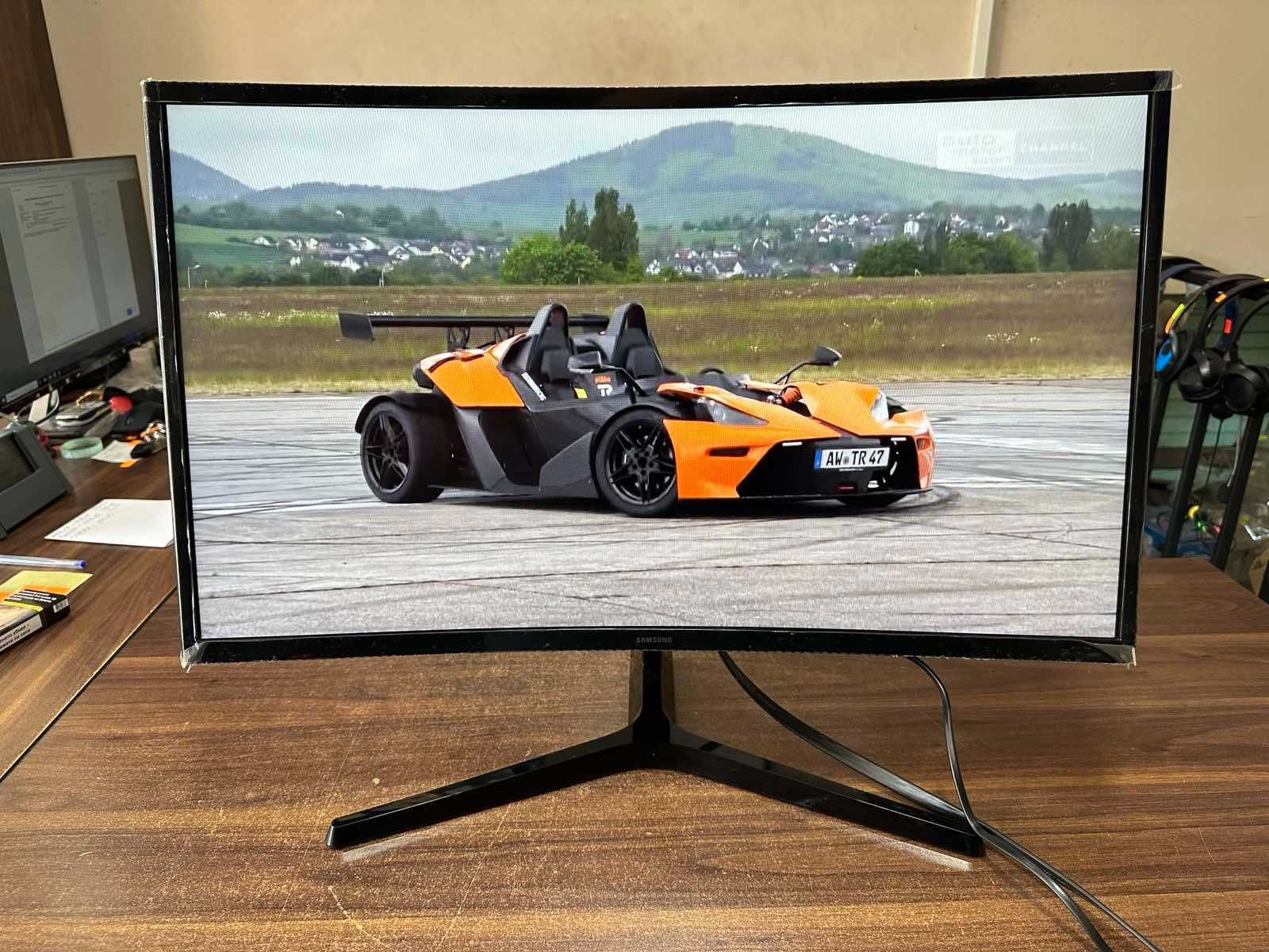 Монитор Samsung LS-27C366E (2023), 27" (68.58cm), панел, 75Hz, Full HD