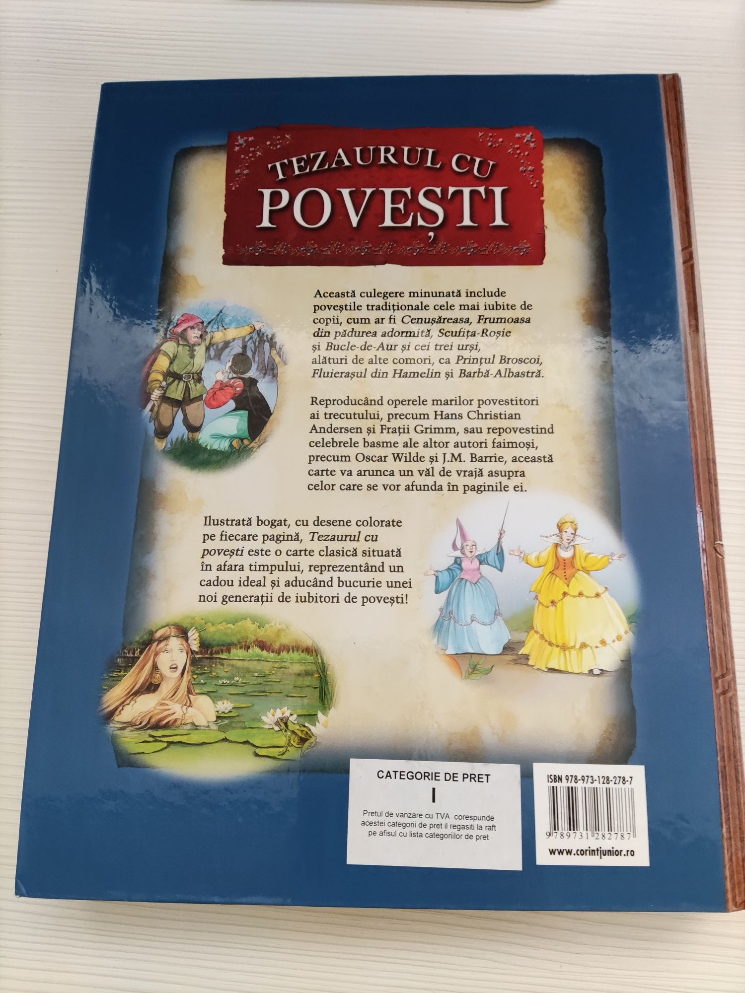 Tezaurul cu povesti, carte de povesti