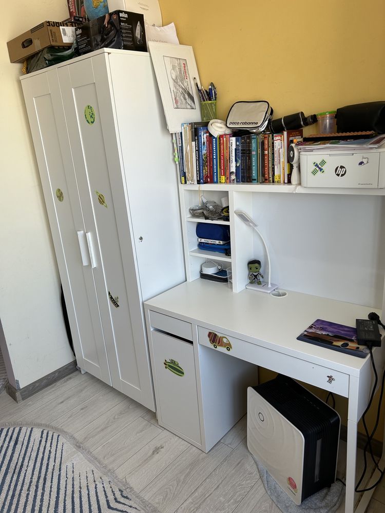 Рабочий стол+Шкаф для одежды от IKEA
