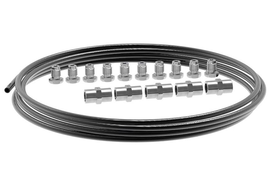 AUPROTEC Set țeavă de frână 5m Ø 4,75 mm oțel 3/16"