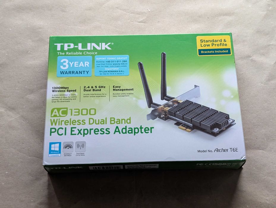 Placa de retea wireless TP-LINK Archer T6E