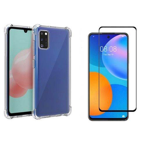 Samsung S20 S21 S23 S24 FE Husa Colturi Anti Soc + Folie Sticla 9D