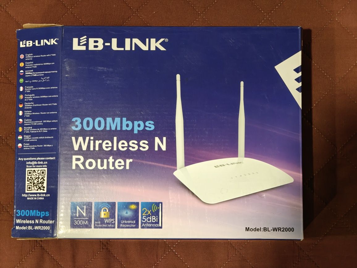 Router Wireless LB-Link 300Mbps