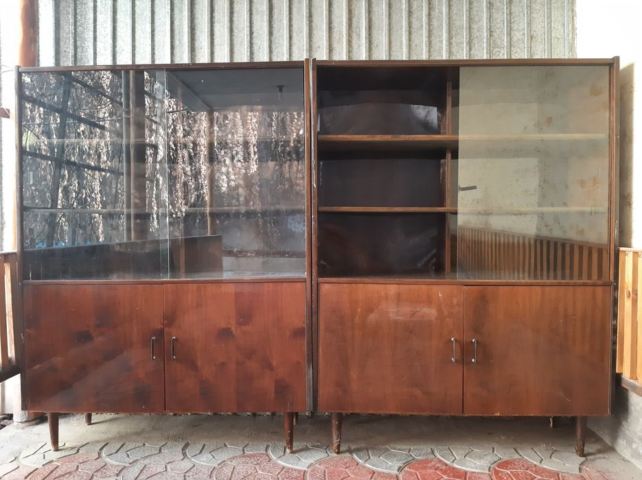Шкафы советские, из натурального дерева, 2шт.