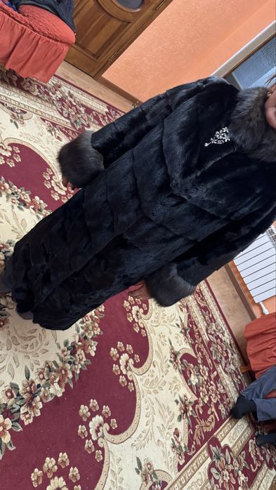 роскошная шуба из натуральной норки