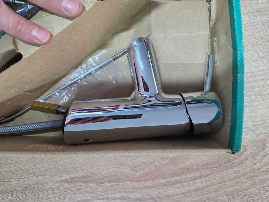 Baterie Hansgrohe Talis S monocomanda de lavoar cu set ventil