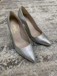 Pantofi argintii Guban, 36