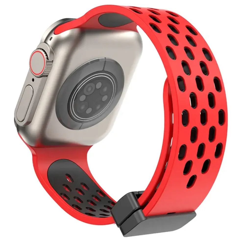 Curea HUSA Cablu Magnetica Air Silicon Compatibila Ceas Apple Watch