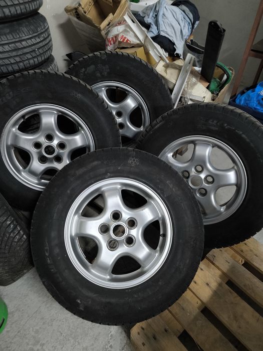 Джанти с гуми за lend rover discovery 2