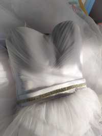 Карсетное Свадебное Платье 46р +