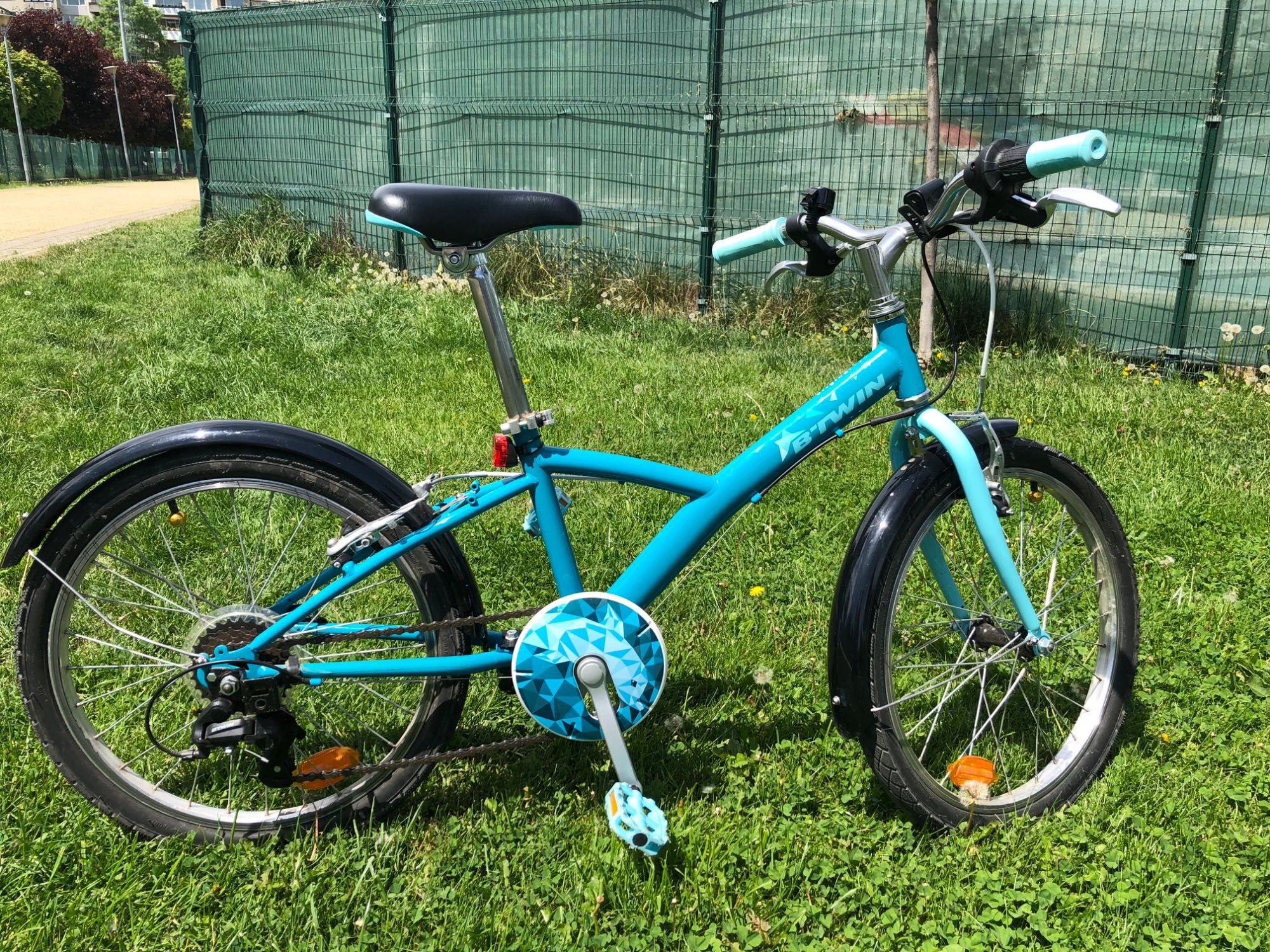 Детско колело BTWIN ORIGINAL 120 20 инча със скорости отлично