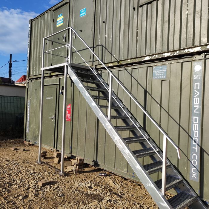 Scară metalica zincata