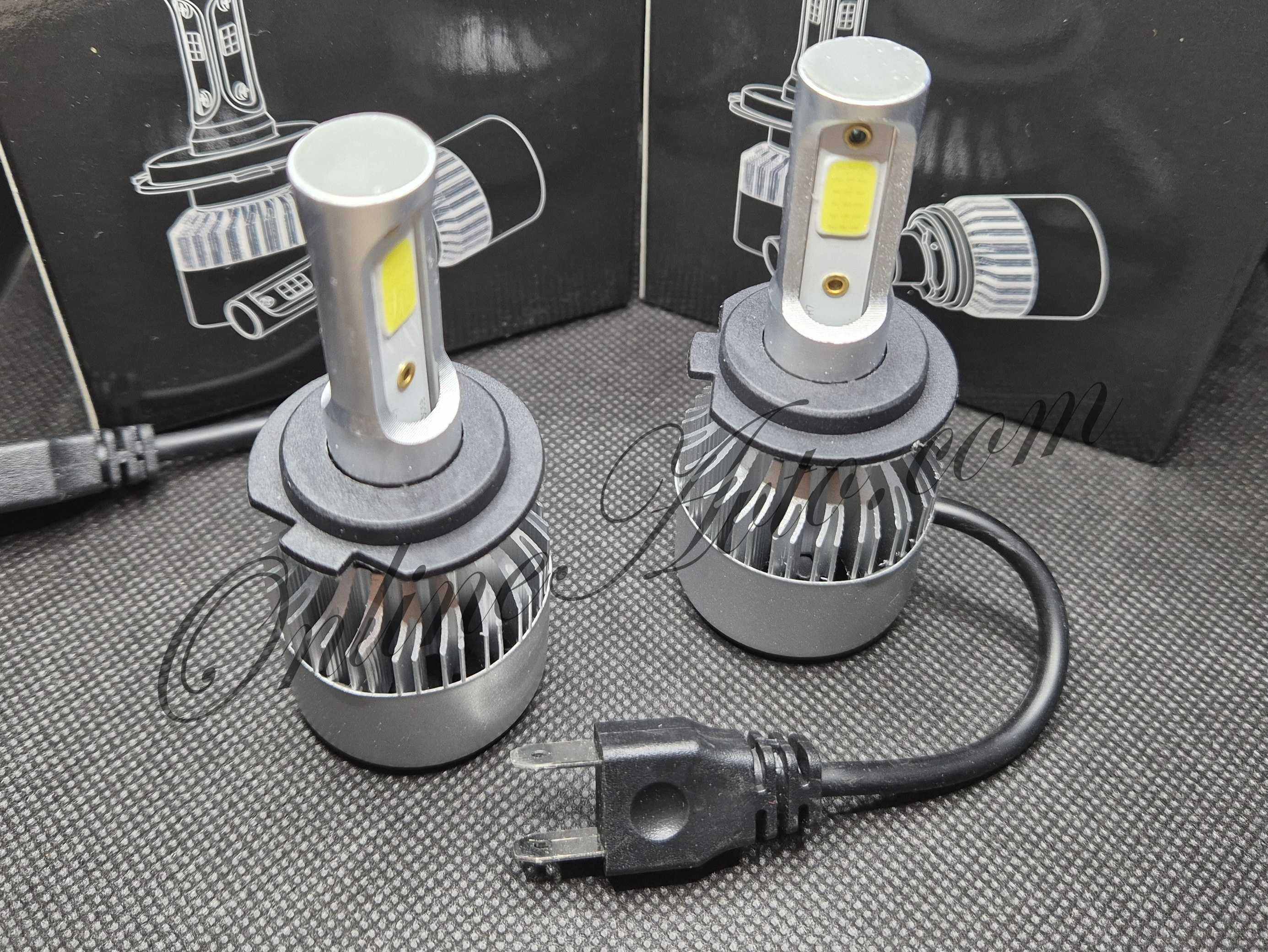 H7 LED +200% крушки 50W COB H7 Aluminium DC12V Н7 диодни крушки +200%