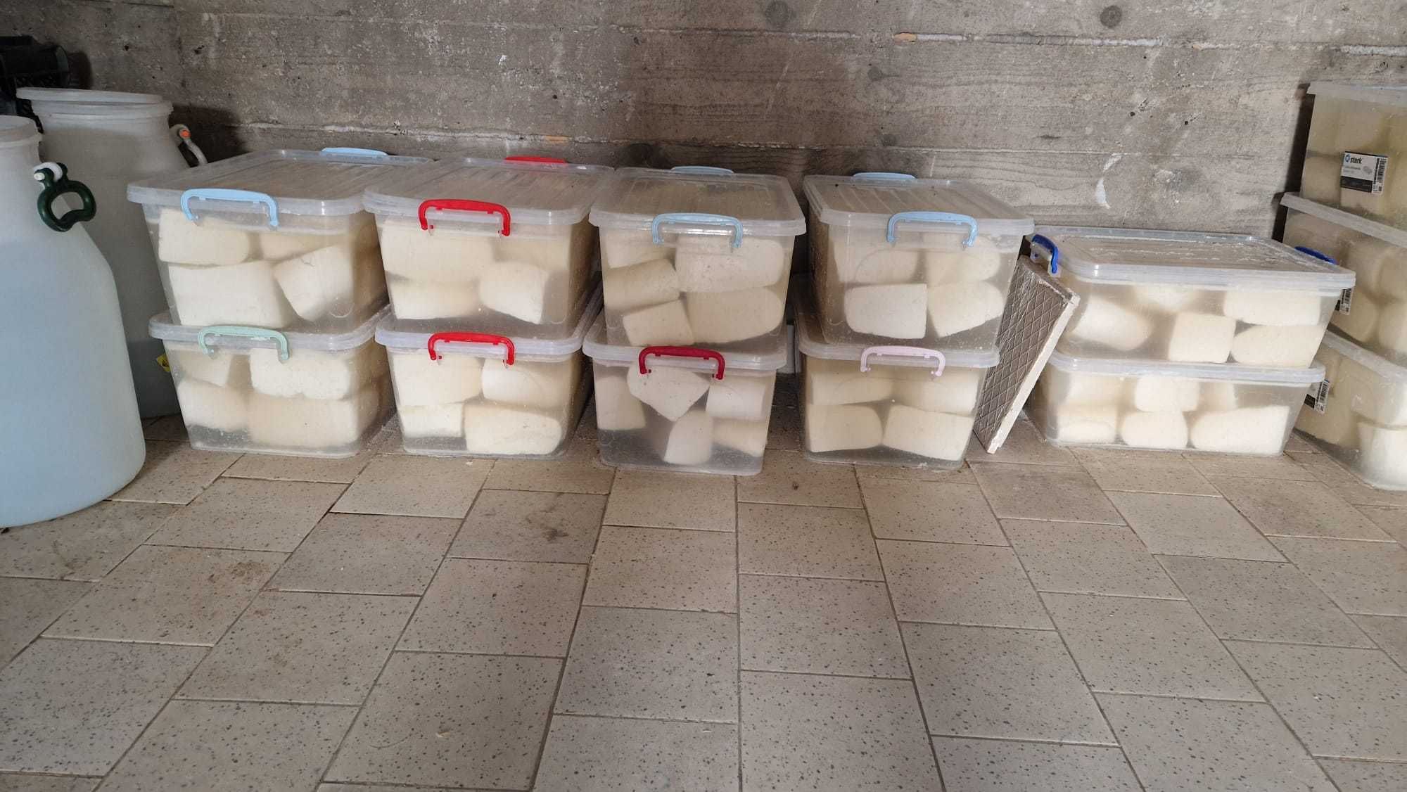 Vand  en gros branza   de vaca maturata