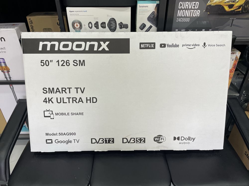 Телевизор MOONX от 32” до 55” | webOS, Google TV, Android 14 | акция