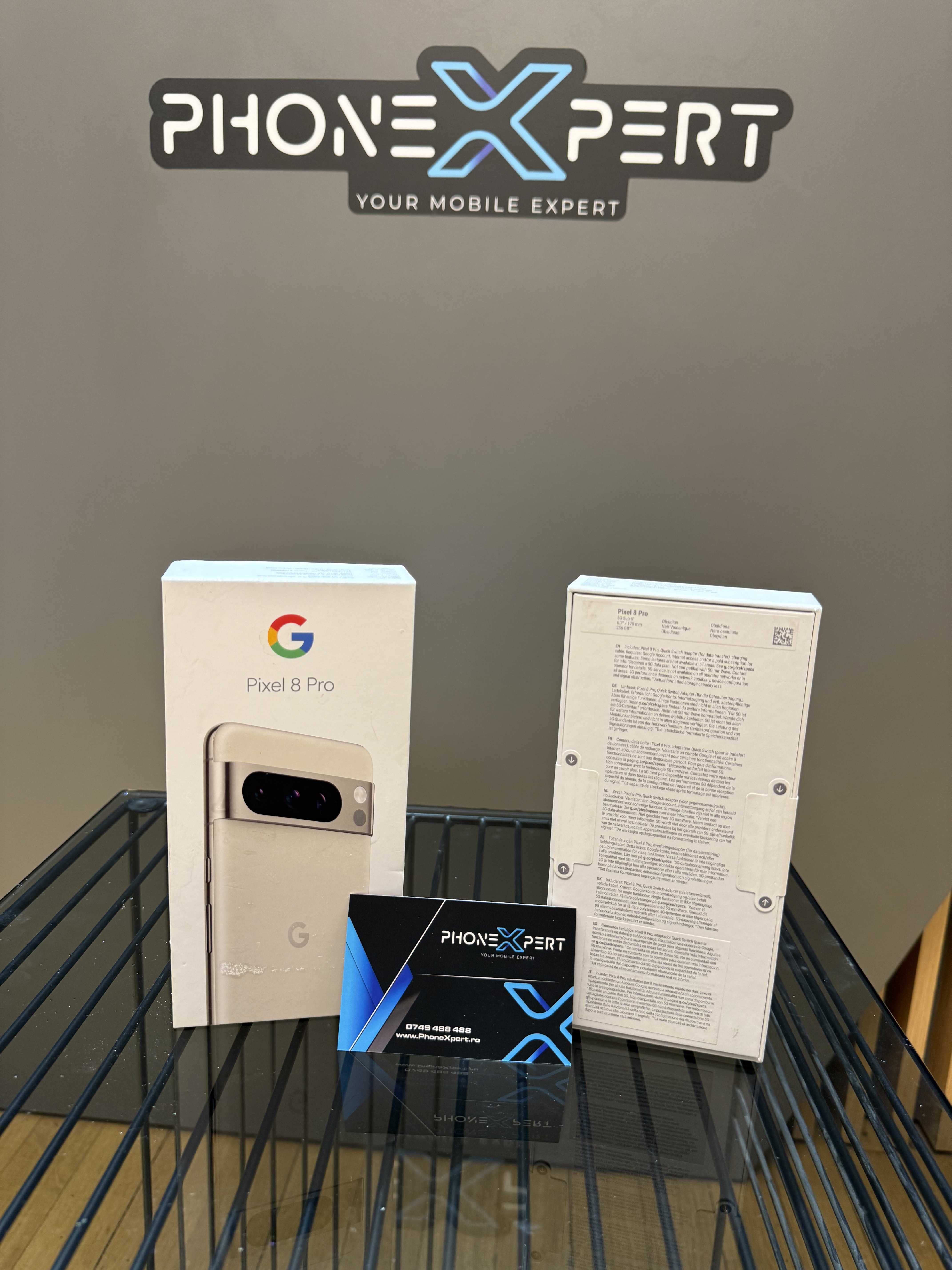 Google Pixel 8 Pro 256GB Culoare Hazel Nou cu Garantie