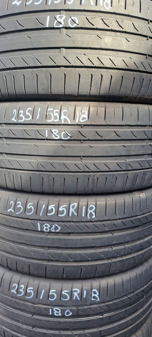 4 anvelope vara 235/55r18  Continental 2017 antipană Montaj Gratuit