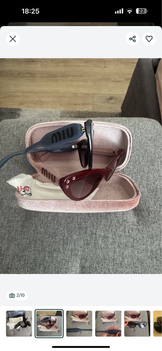 Слънчеви очила Miu Miu , Gucci