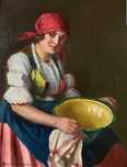 Tablou VECHI, Autentic, Szász István (1878 - 1965) Ulei/Pânză,