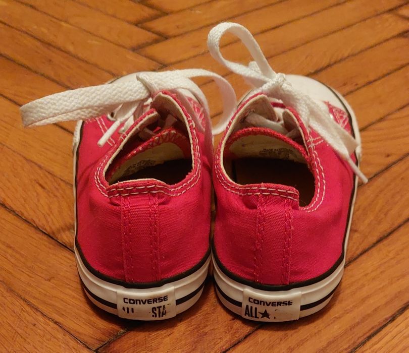 Converse rosii unisex copii