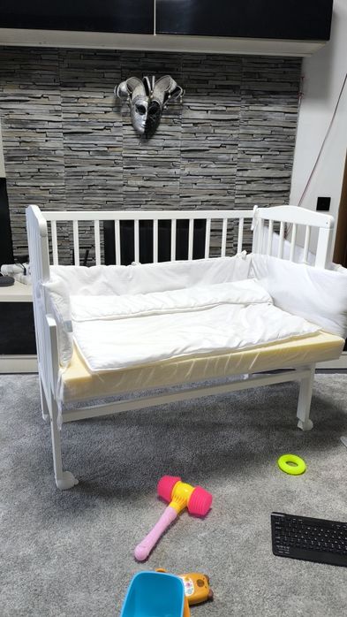 Patut suplimentar 2in1 pentru copii, Waldin, 90 cm x 55 cm utilizat