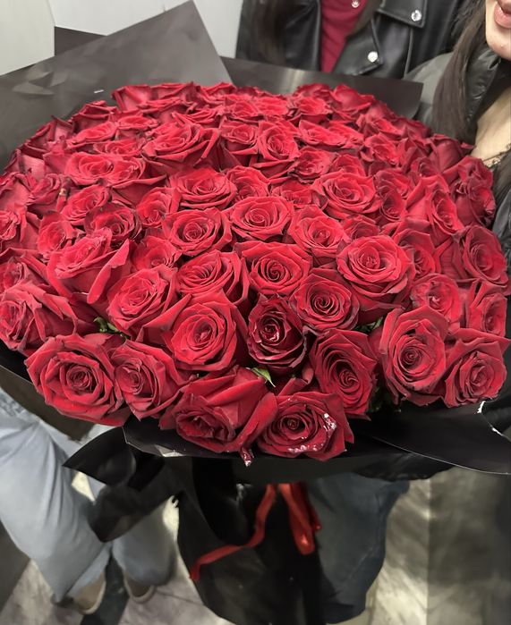 Метровый роза 65