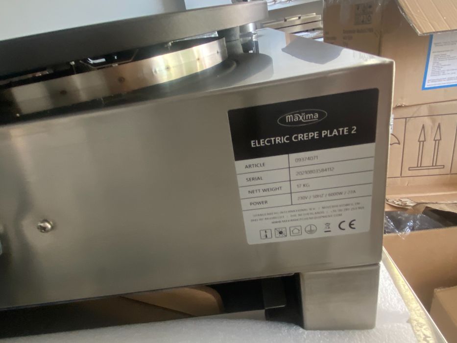 УРЕД ЗА ПАЛАЧИНКИ Maxima - двойна