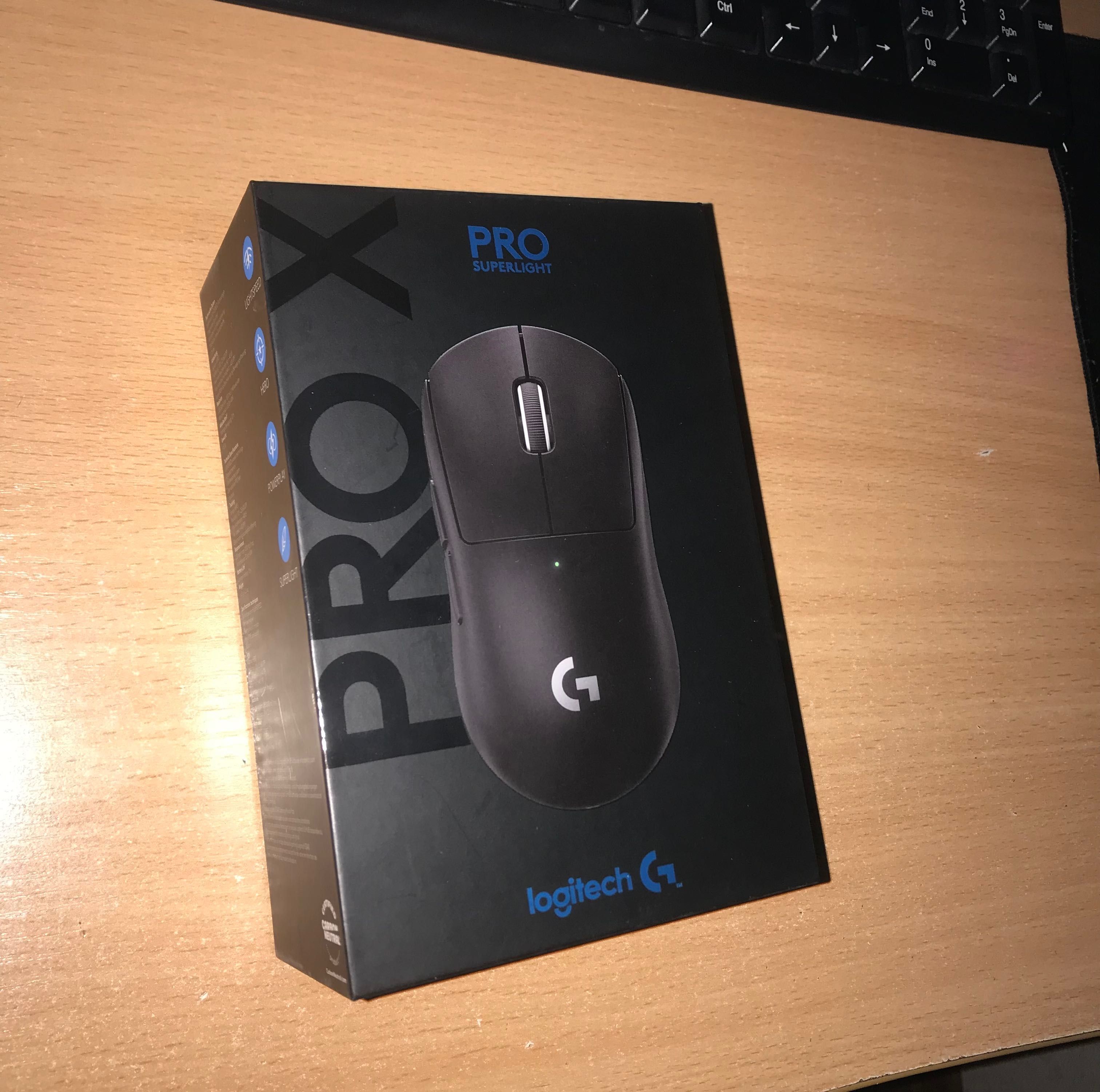 Мышка Logitech G Pro X Superlight чёрный