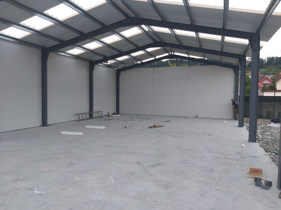 Hala demontabila pe surub 8x25x4m