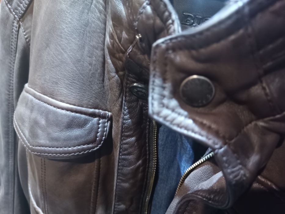 Мъжко кожено яке яке BISON'