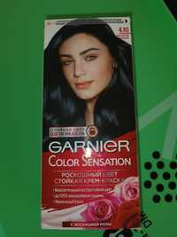 Краска для волос Garnier color sensation 4.10 срок хороший