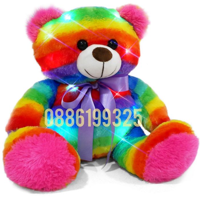 Голямо светещо и музикално Плюшено Мече