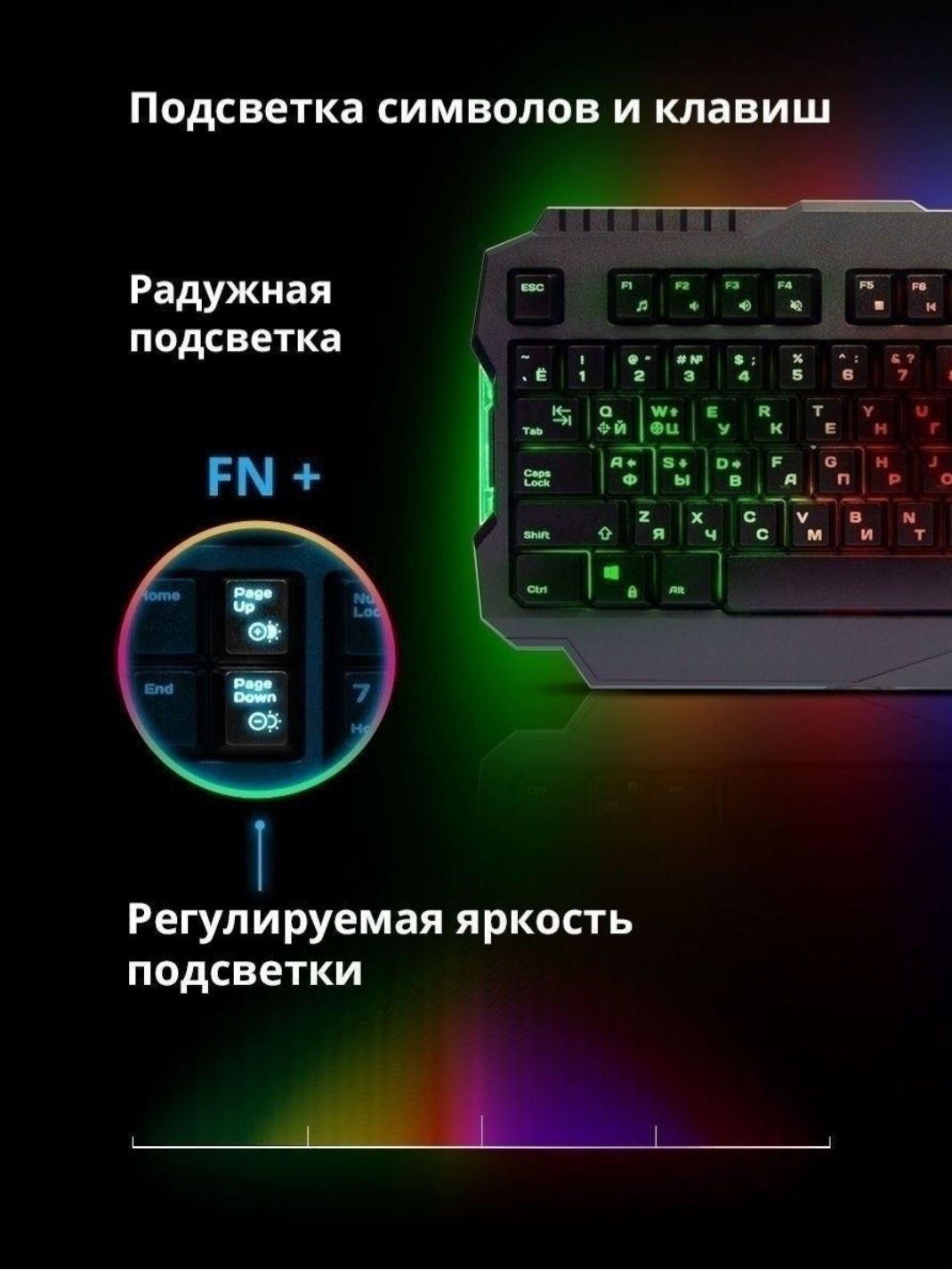 Продаётся Legion GK-010DL. Игровая клавиатура, сочетающая в себе пакет