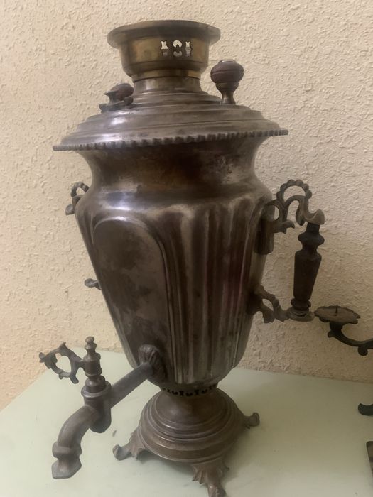 Самавар братьев Баташевых 1899 год состояние как на фото