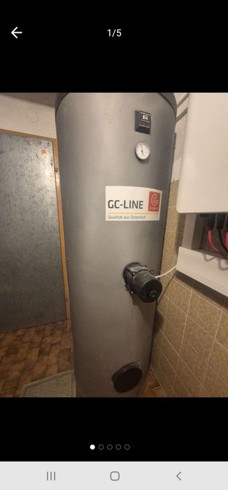 Pufer 1000 litri si boiler