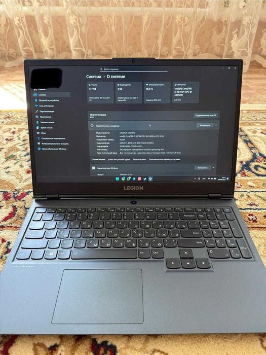 Ноутбук Lenovo Legion 15IMH6