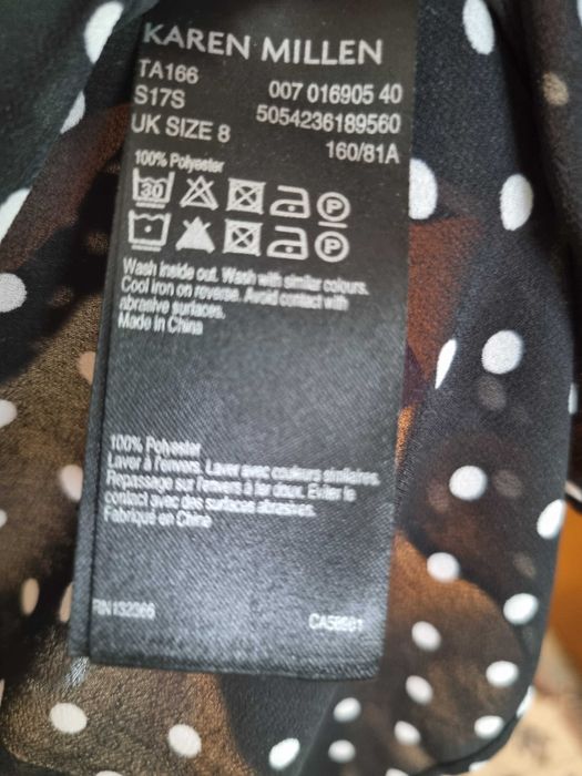 Дамска риза на точки Karen Millen, ,размер S
