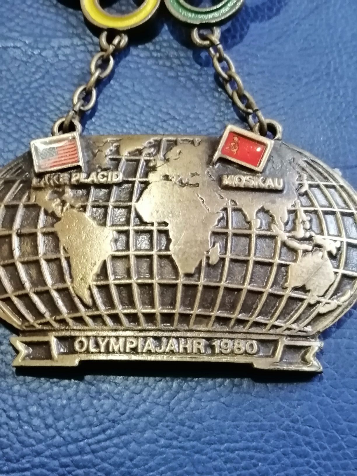 Insignă Jocurile Olimpice 1980