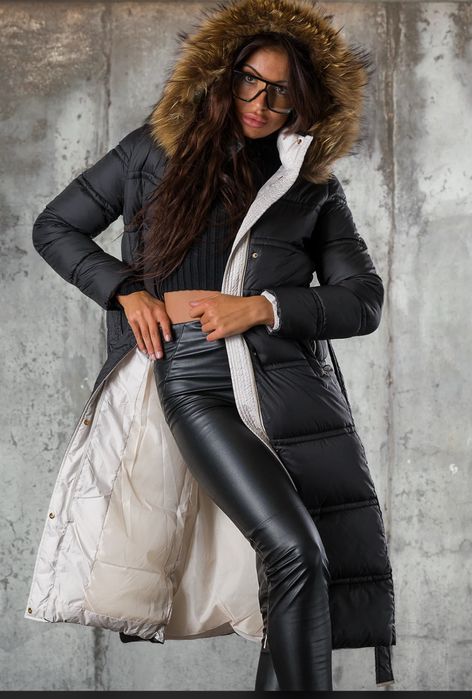 Ново, дълго зимно яке.