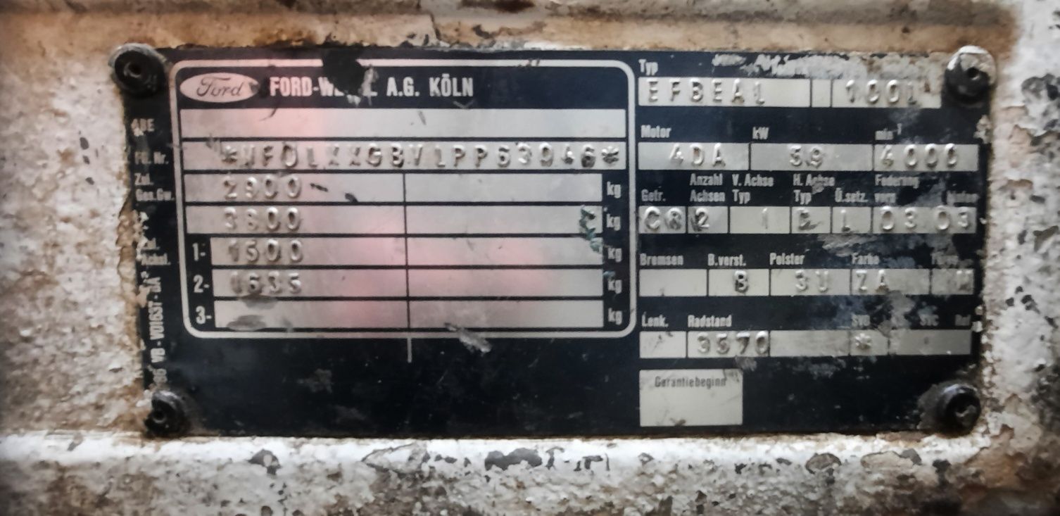 Ford transit remont talab