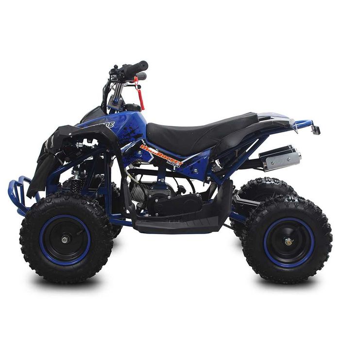 Atv copii 49cc Minigade 6" pornire electrica albastru