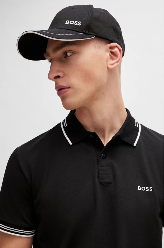 Кепка BOSS cap1 black/white one size