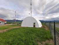 9x12 m Hala BUDGET Semirotunda - 110m2 lg