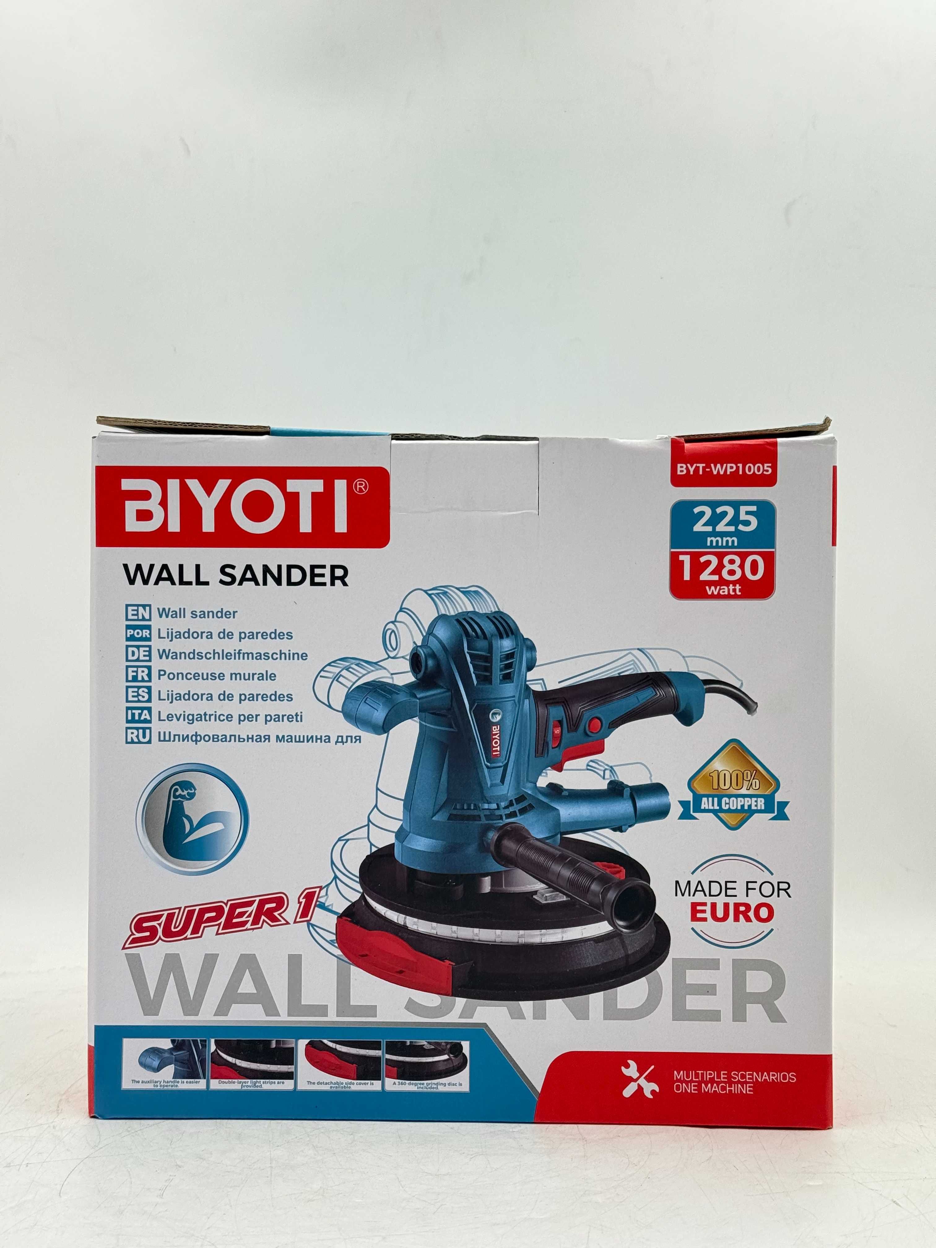 Шлифовальная машина Biyoti BYT-WP1005 — мощный инструмент