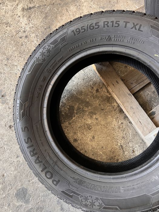 2 anvelope iarna 195/65/15 , Barum , DOT 2023 , 6.5 mm