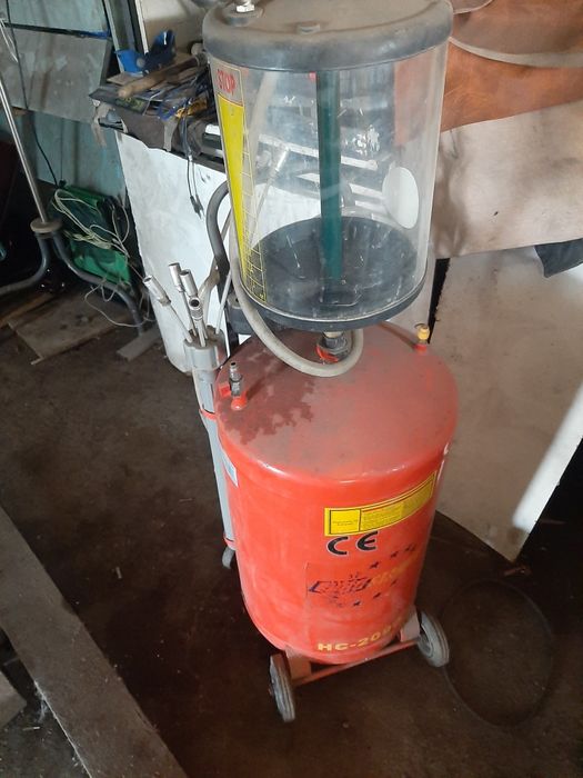 Вакуумная установка по откачке масла