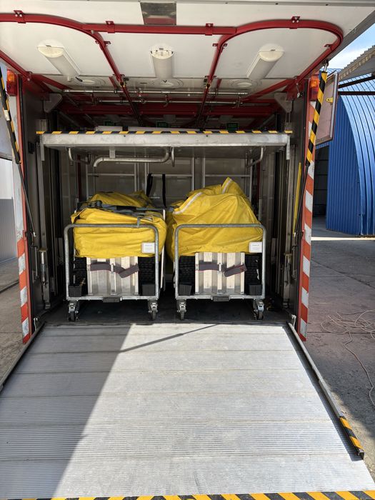 МултиЛифт Контейнер със специално предназначение ПОЖАРИ И ЕВАКУАЦИИ