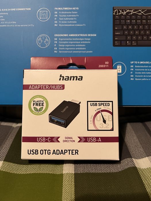 Комплект безжични клавиатура и мишка Rappo